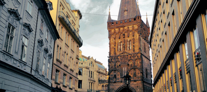 Пороховая башня в Праге