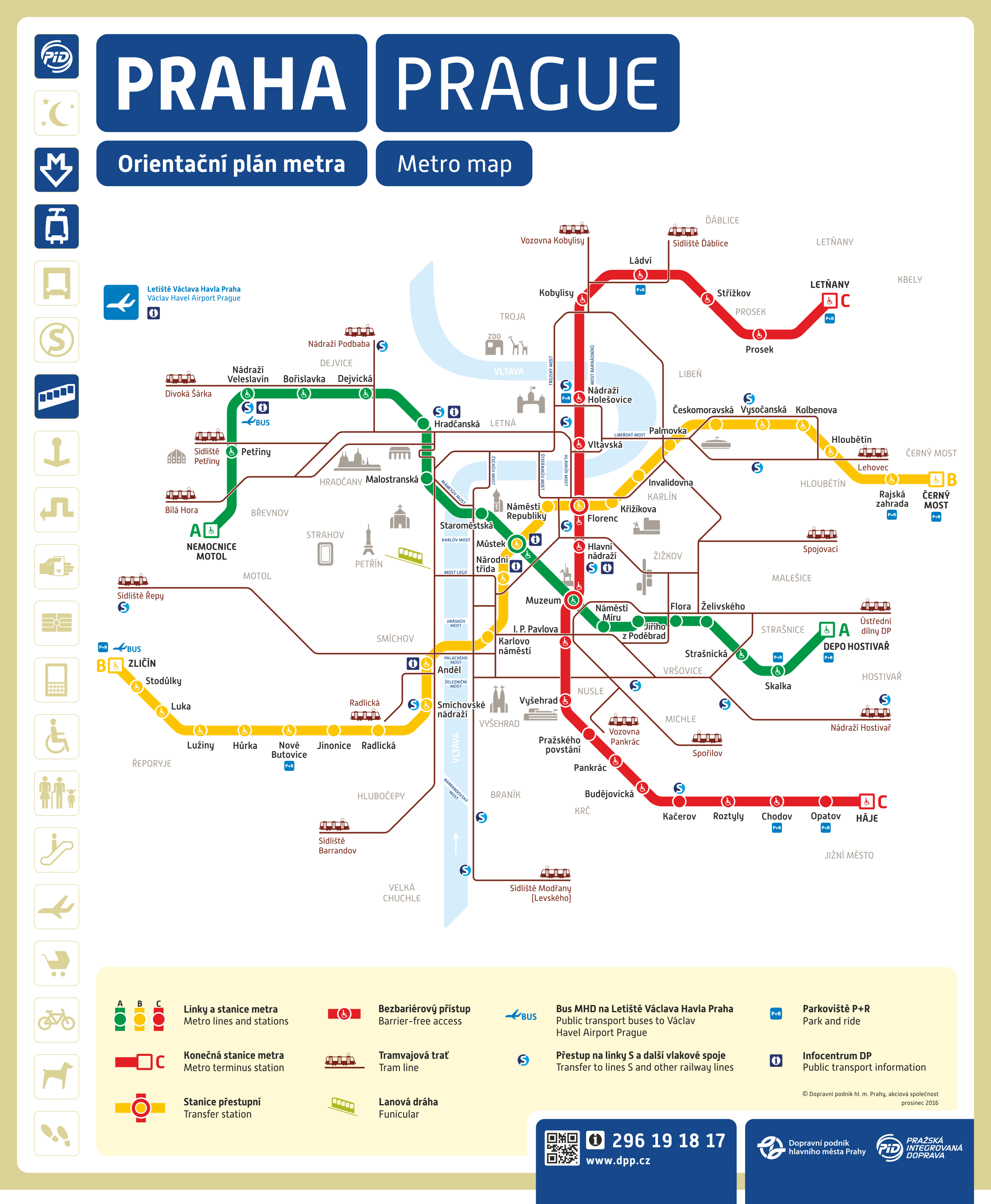 Скачать карты метро Праги, а также других... 