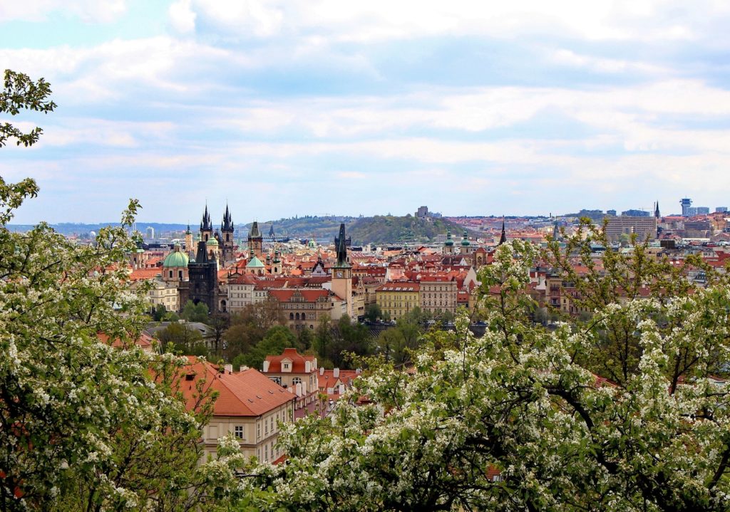 Весна в Праге 2020