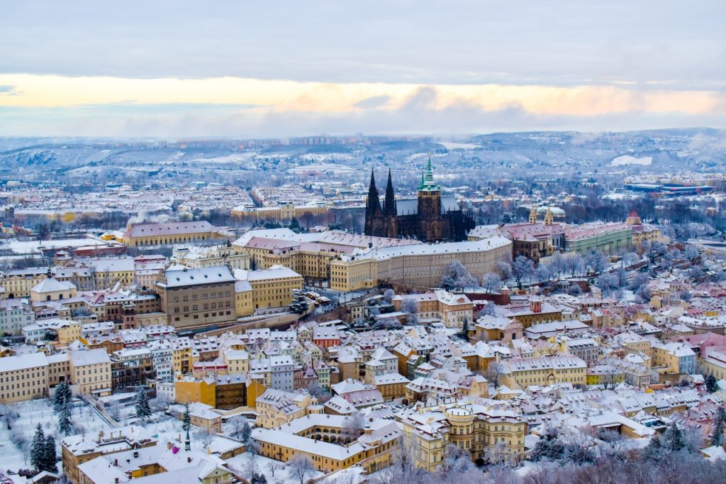 Зима в Праге 2020